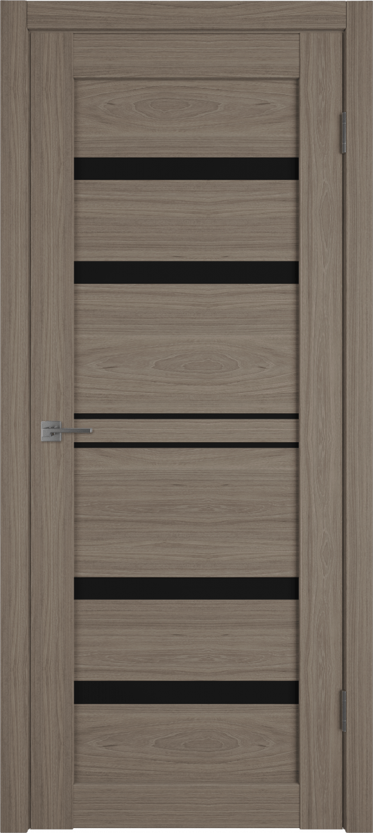 Межкомнатная дверь VFD ATUM PRO 26 BRUN OAK BLACK GLOSS